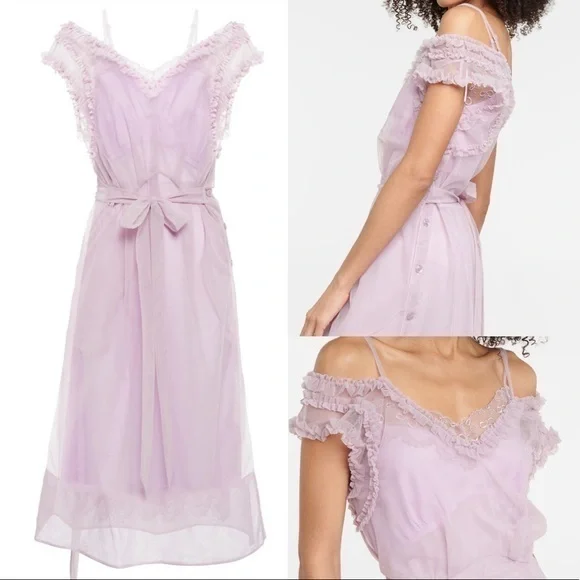 NWT Simone Rocha Double Dress Side Button Down - Picture 2 of 16